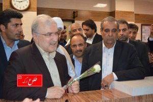 گزارش تصویری از سفر دکتر نمکی وزیر بهداشت، درمان، آموزش پزشکی به شهرستان بم گزارش تصویری از سفر دکتر نمکی وزیر بهداشت، درمان، آموزش پزشکی به شهرستان بم