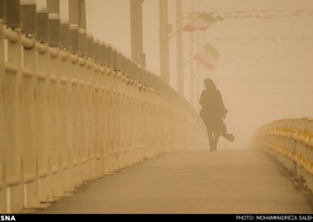 وقوع طوفان شن در شرق کرمان تفاوت دمای سردترین و گرم‌ترین مناطق استان به ۳۴ درجه‌ رسید