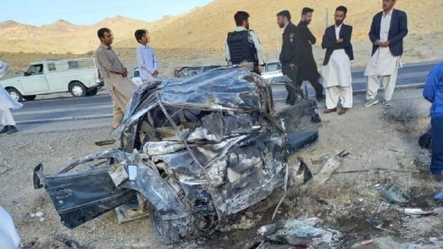 واژگونی مرگبار خودروی حامل اتباع افغان در محور فهرج – زاهدان