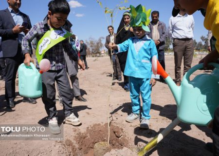 گزارش تصویری آیین روز درختکاری در بم و بروات