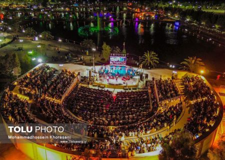 گزارش تصویری از شب اول جشن خرما