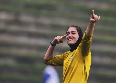 زهرا قنبری: پا به پای رونالدو پیش می‌روم/به اسم علی تست فوتبال دادم!