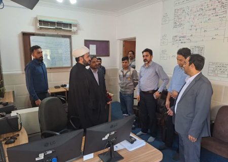 بازدید رئیس دادگستری و دادستان بم از اداره برق / تأکید بر برخورد قاطع با انشعابات غیرمجاز و استفاده‌کنندگان ماینر
