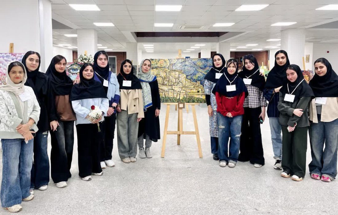 شوق آفرینش؛ روایت استعدادهای جوان بم در باغ هنر