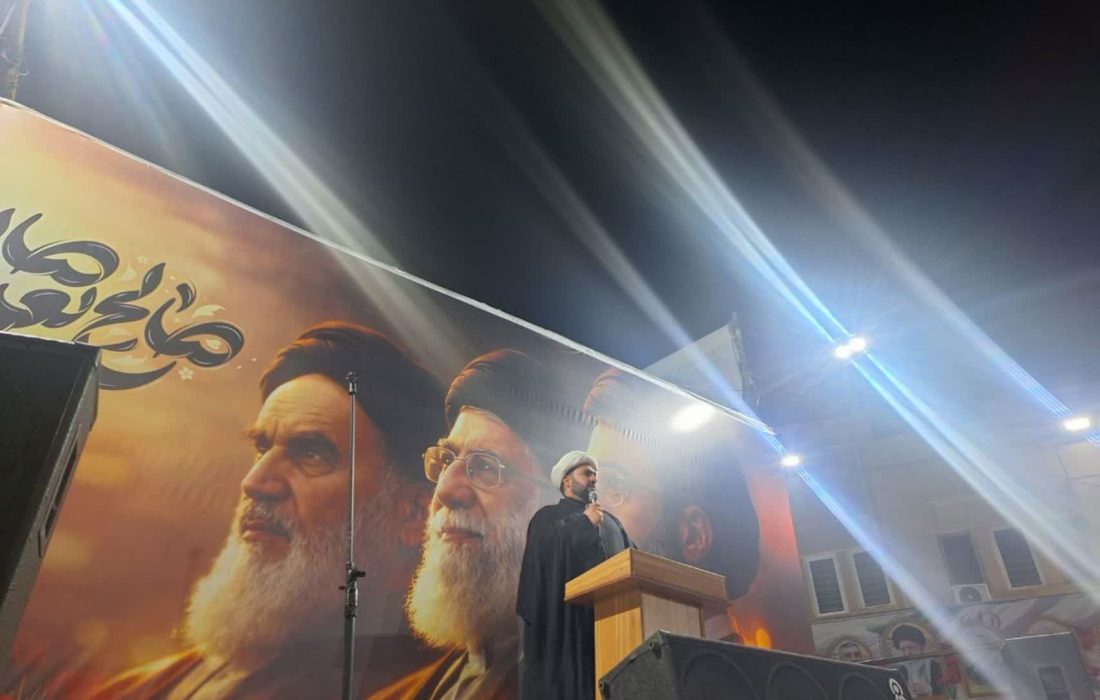 حضور مستمر رئیس دادگستری بم در تجمعات مردمی و بازدید از موکب خدماترسانی بسیج حقوقدانان